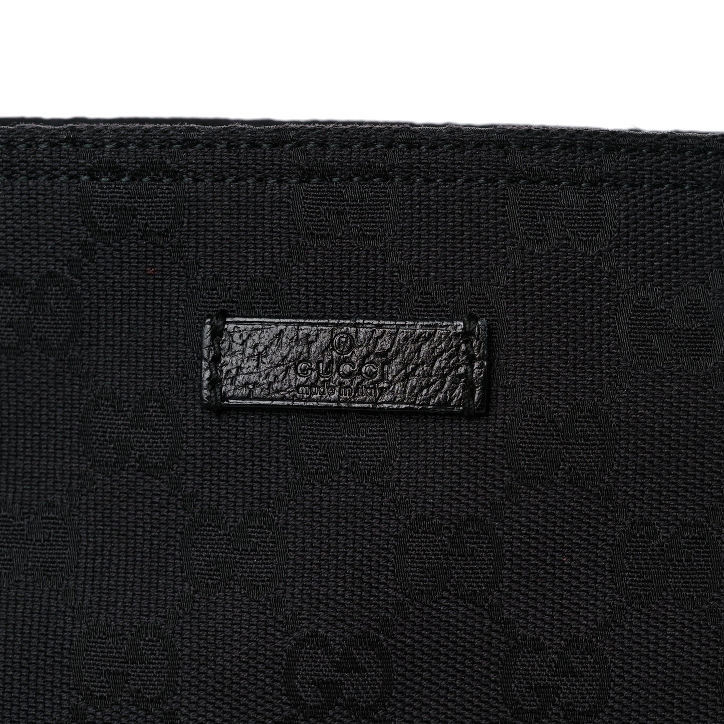 Monogram Web Small Flat Messenger Crossbody Black