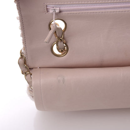Chanel Tweed Medium Double Flap Pink 4 of 12