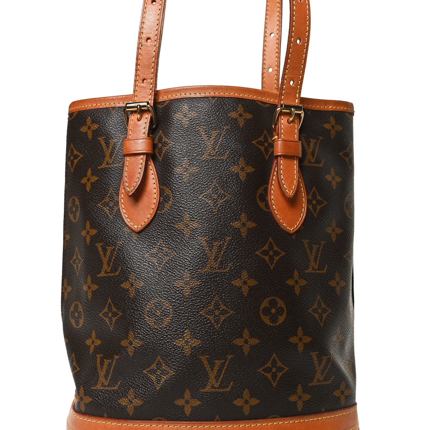 Louis Vuitton Monogram Petit Bucket 23 7 of 9