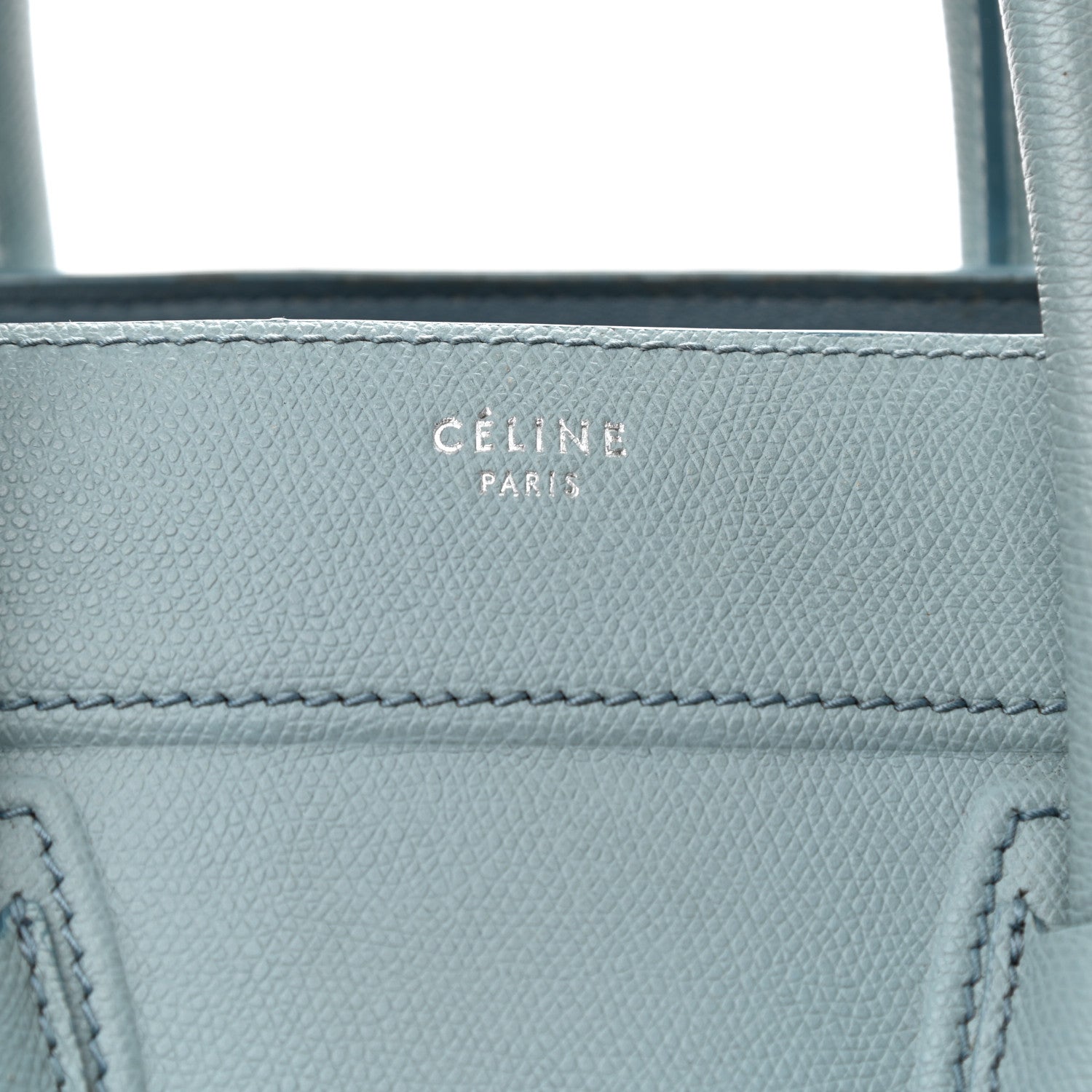 Celine Supple Calfskin Medium Phantom Luggage Slate Blue 6 of 18