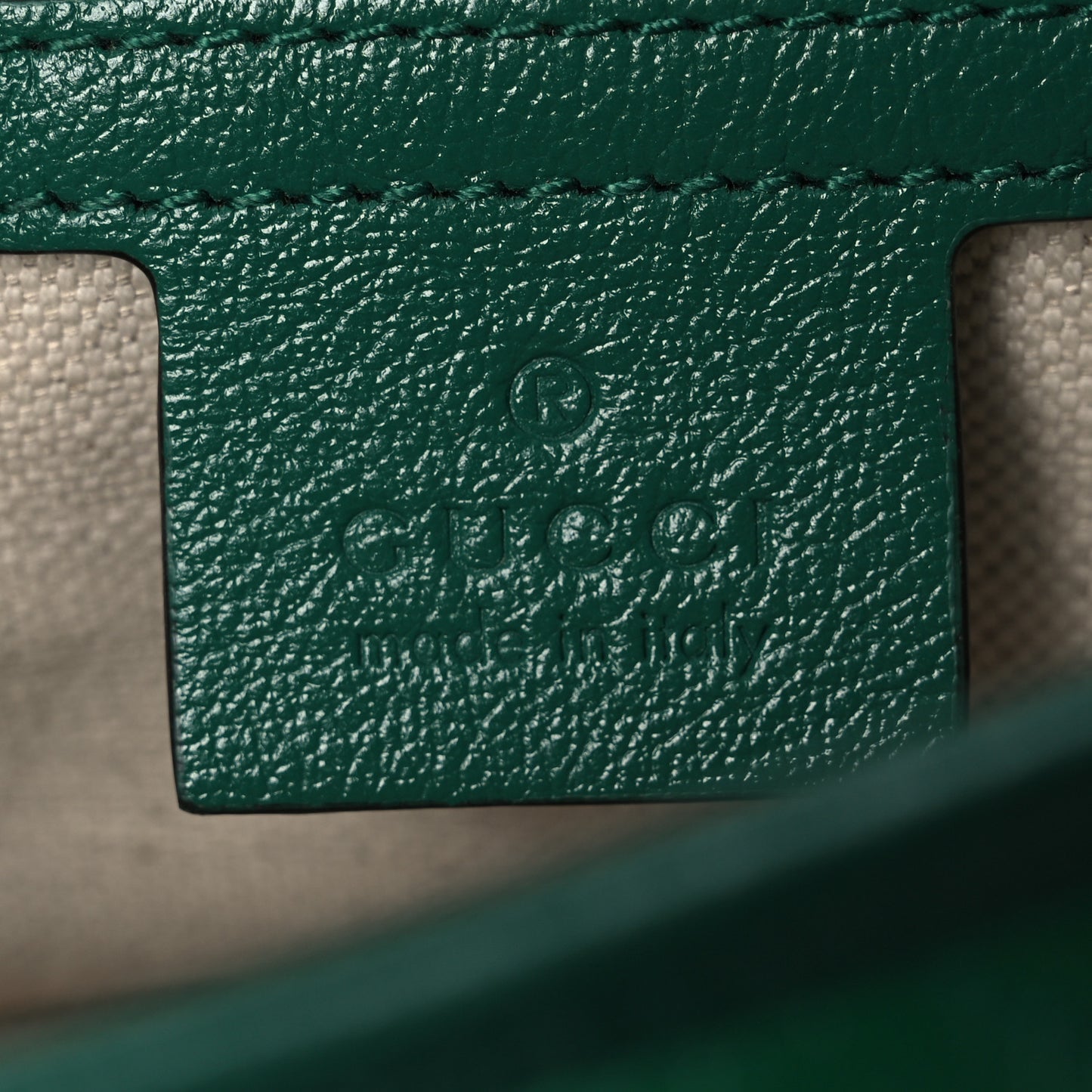 Azalea Calfskin Enamel Matelasse Diagonal Small Torchon GG Marmont Shoulder Bag New Shamarock Emerald