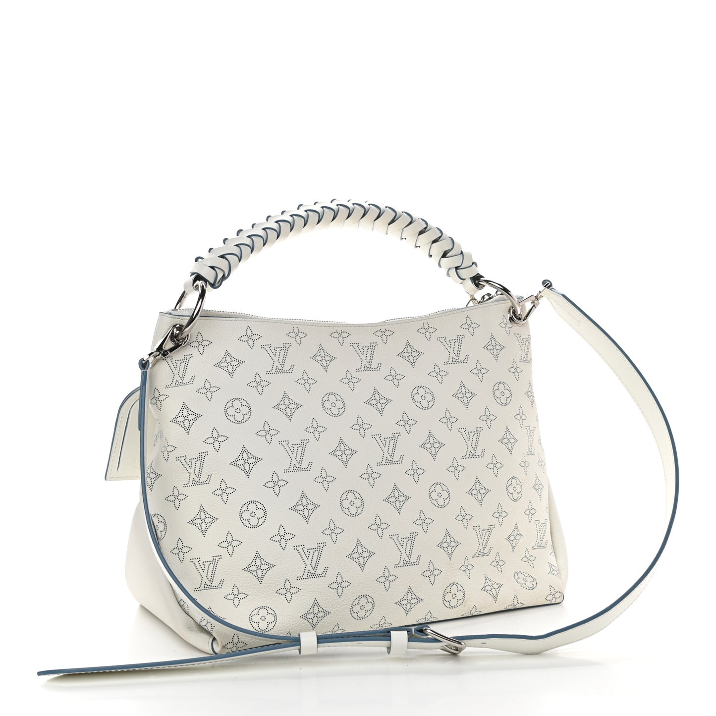 Mahina Beaubourg Hobo MM Snow Orage Blue