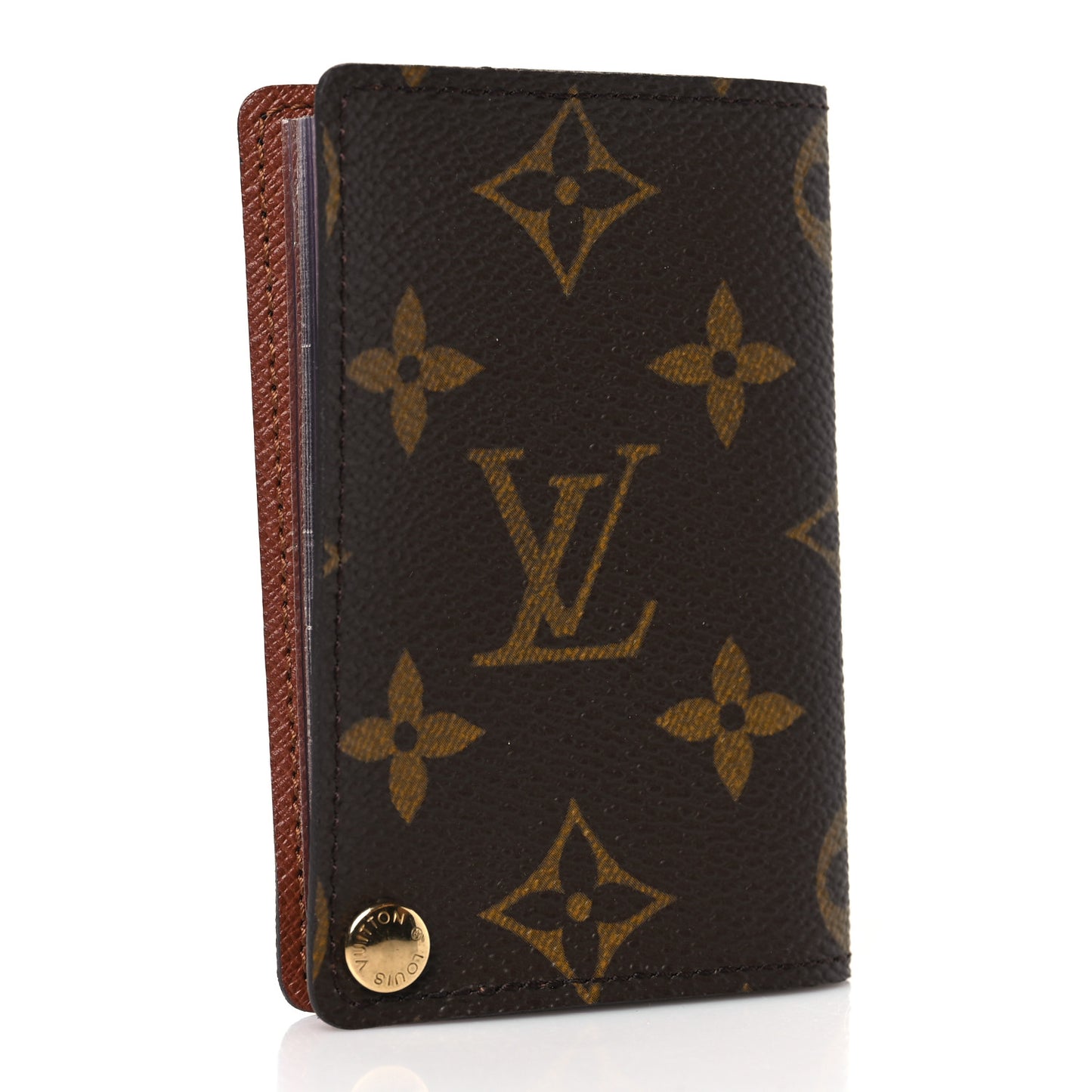 Monogram Credit Card Photo Holder