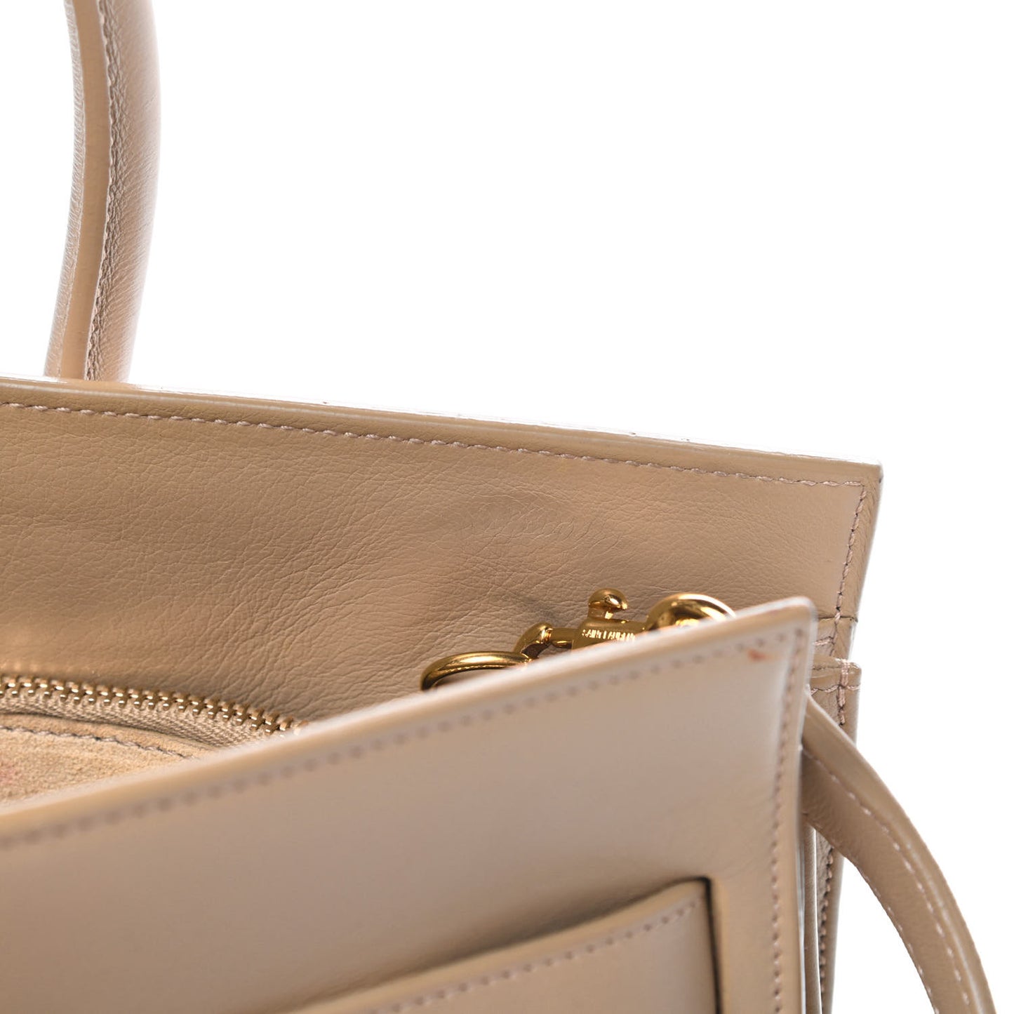 Calfskin Small Sac De Jour Beige