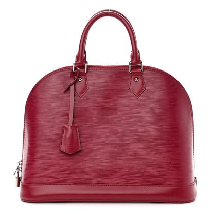Louis Vuitton Epi Alma MM Fuchsia 1 of 12
