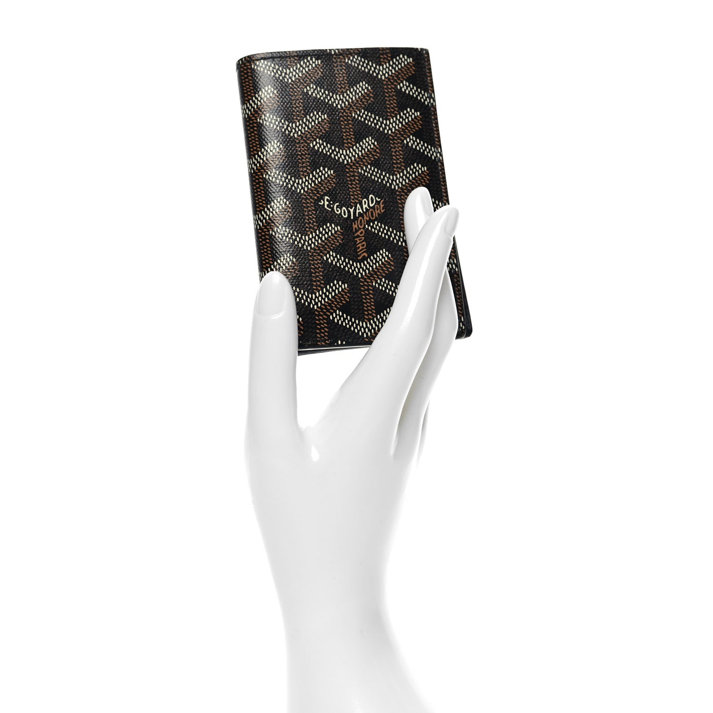 Goyardine Saint Pierre Card Holder Black