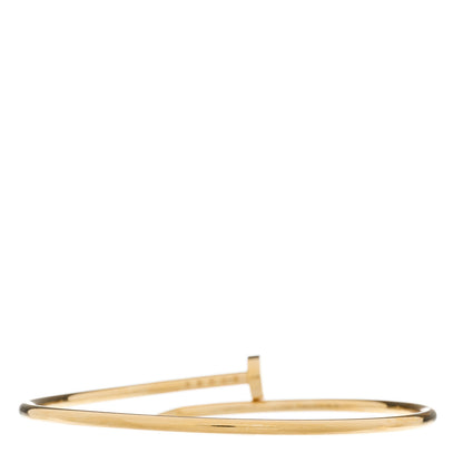 Cartier 18K Yellow Gold Small Juste Un Clou Bracelet 18 2 of 4