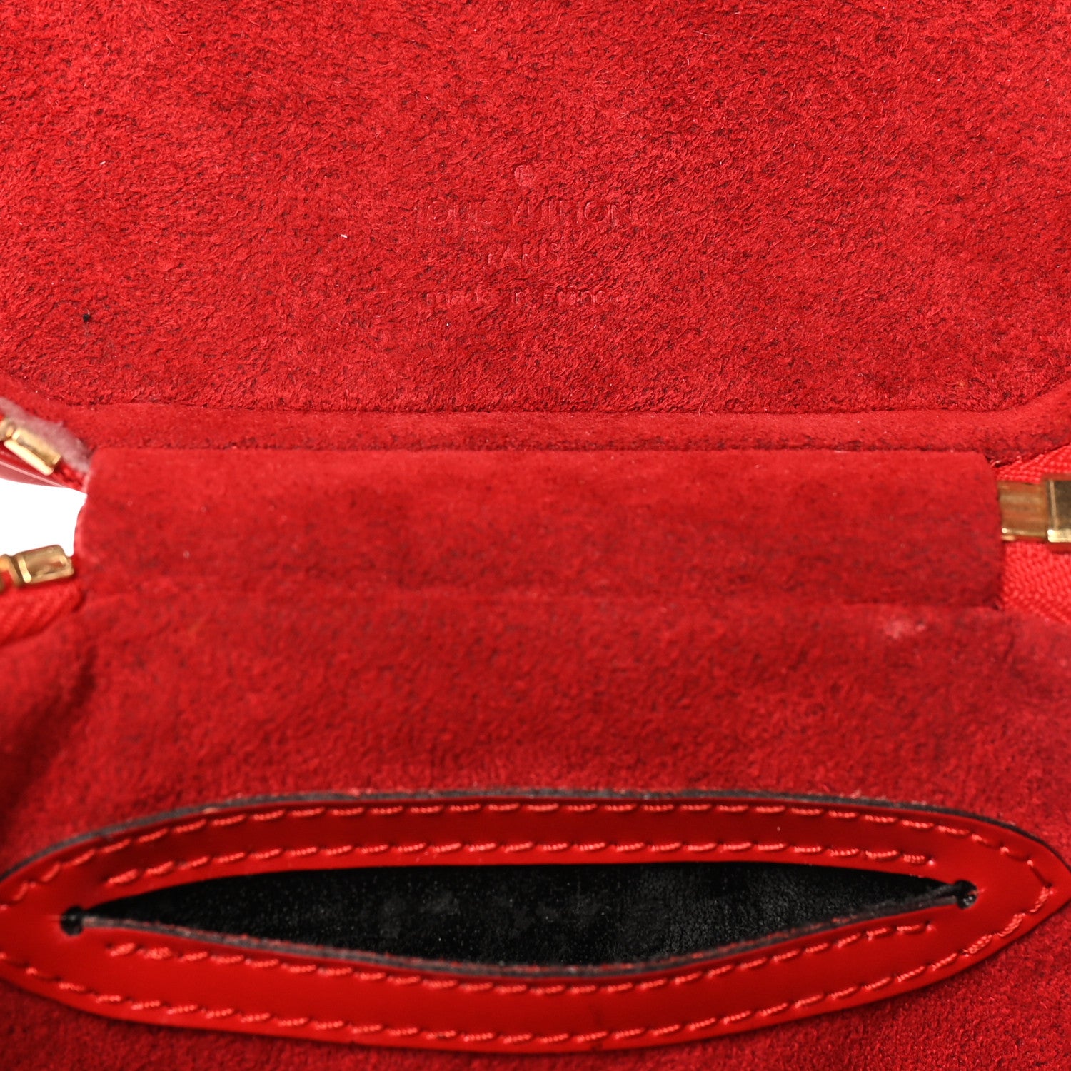 Louis Vuitton Epi Cannes Castillan Red 6 of 9