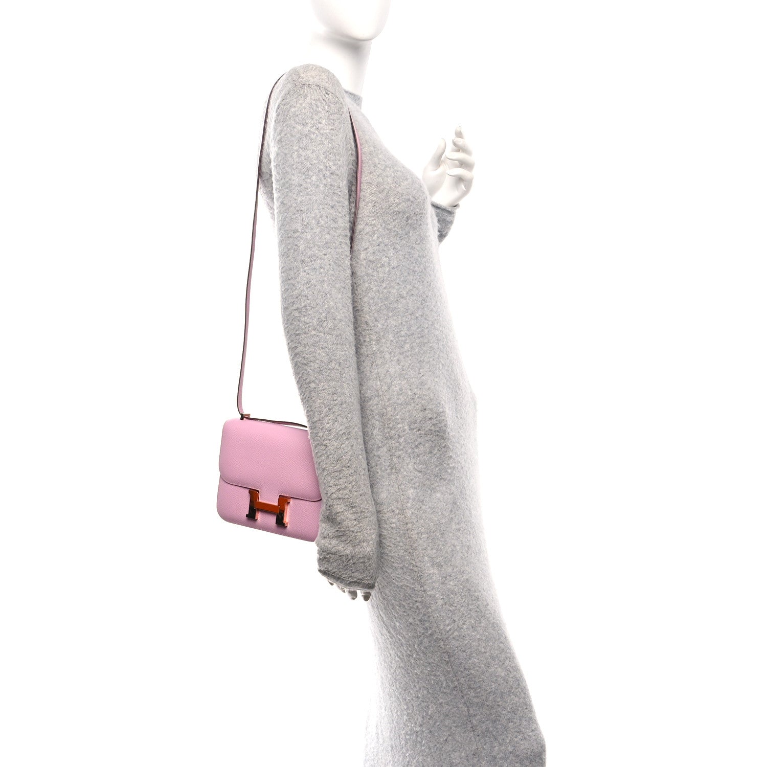 Hermes Epsom Constance 18 Mauve Sylvestre 2 of 11
