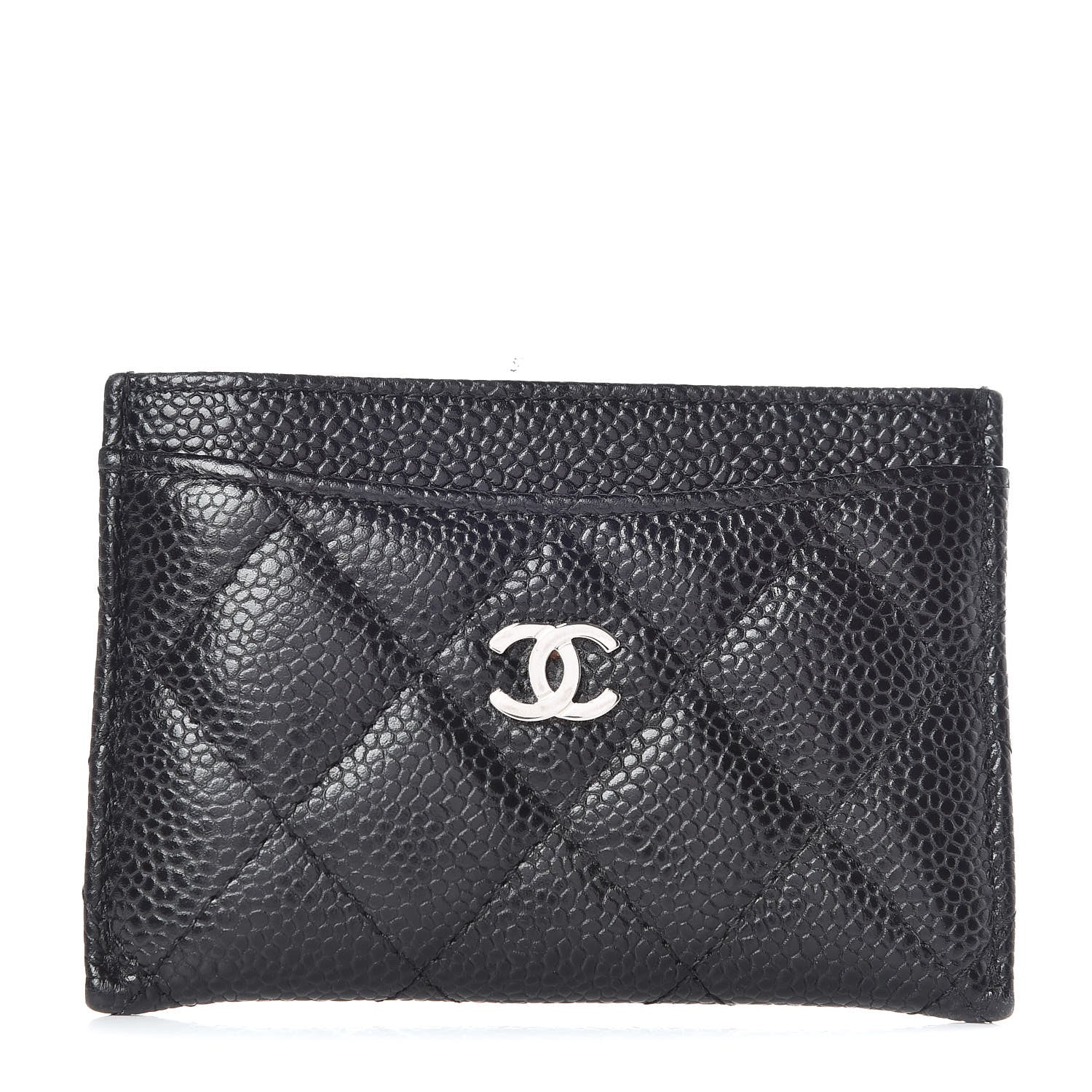 Chanel Caviar Quilted Card Holder Black 1 of 7