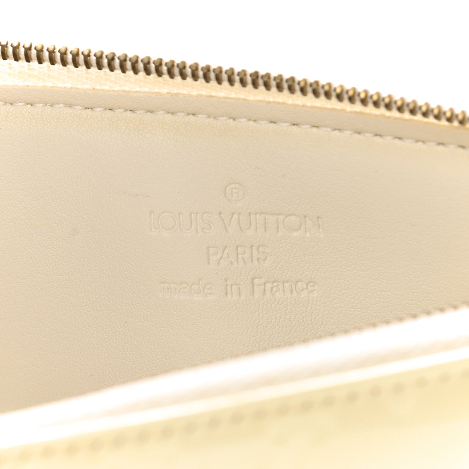 Louis Vuitton Vernis Lexington Pochette Perle 6 of 13