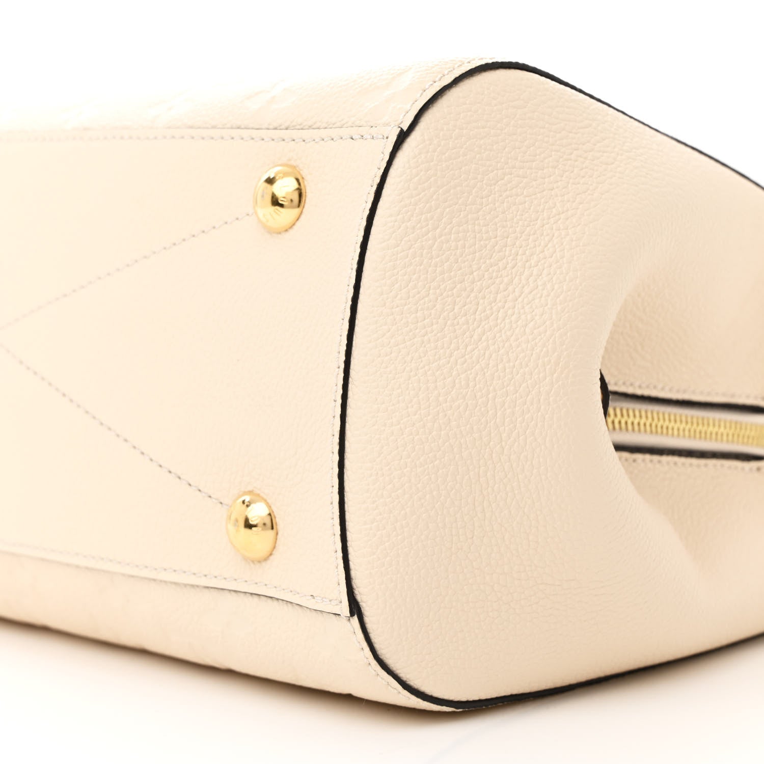 Louis Vuitton Empreinte Braided Montaigne MM Creme Beige Caramel 11 of 11