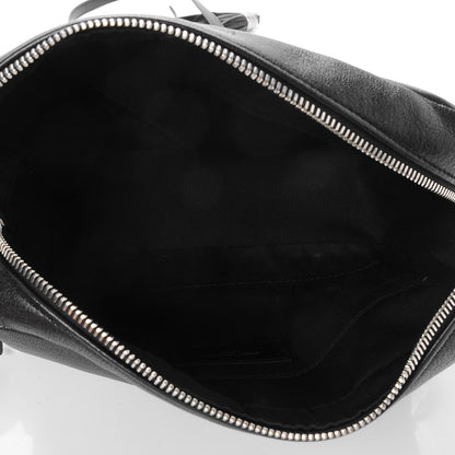 Saint Laurent Lambskin Monogram Small Lou Camera Bag Black 5 of 7