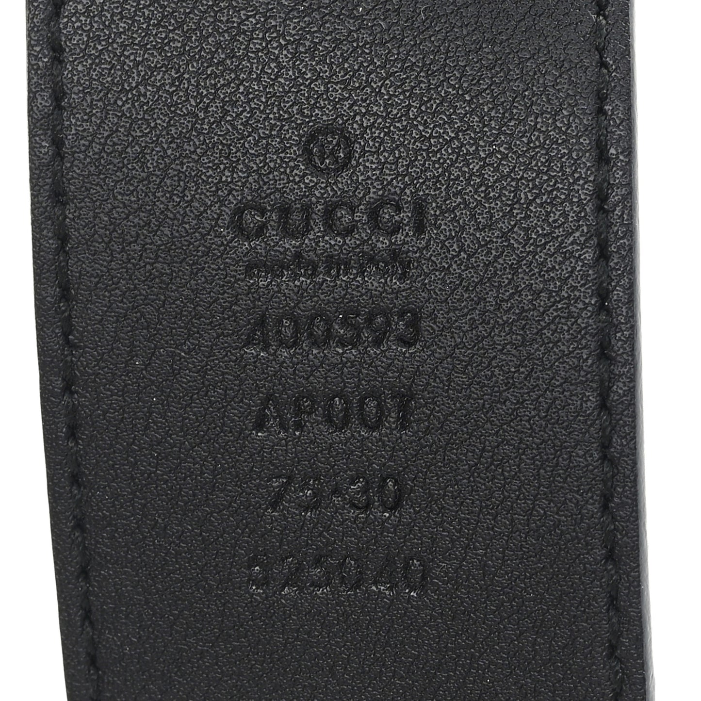 Calfskin Double G 40mm Belt 75 30 Black
