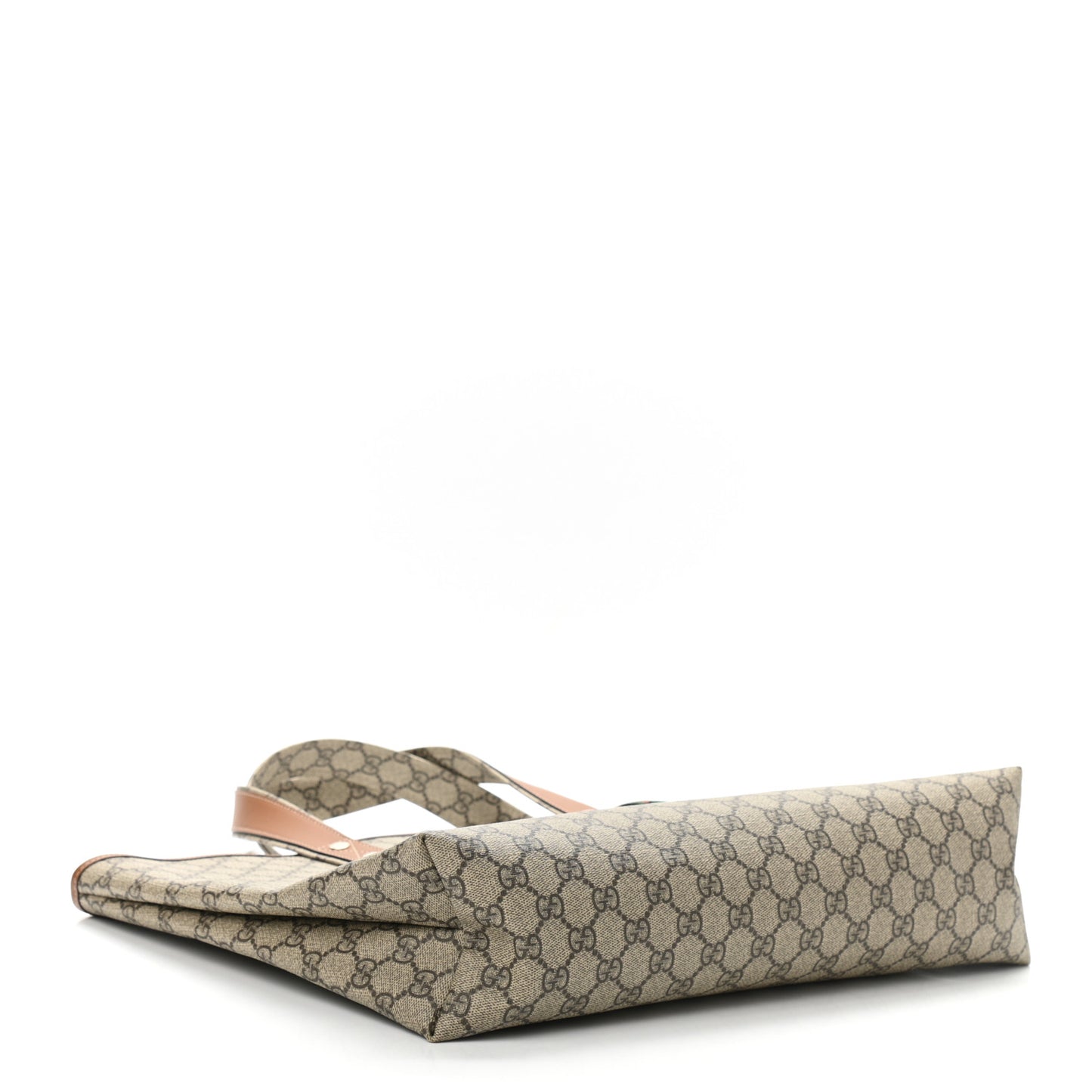 GG Plus Monogram Medium Signature Web Loop Tote Brown