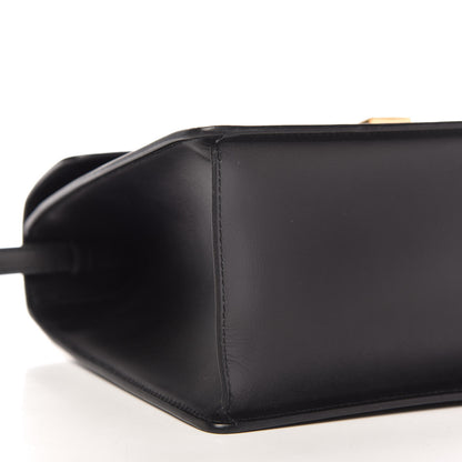 Gucci Calfskin Medium Sylvie Top Handle Bag Black 6 of 10