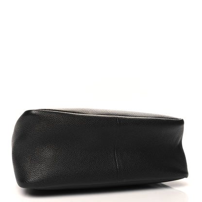Prada Vitello Daino Soft Medium Dynamique Tote Black 4 of 9