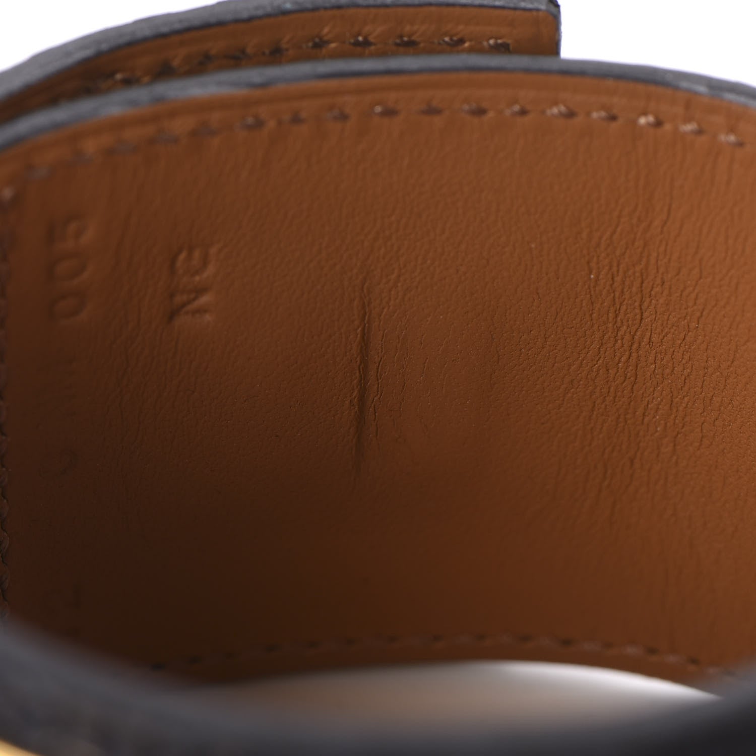 Hermes Lizard Collier De Chien CDC Bracelet T2 Bleu Indigo 8 of 8