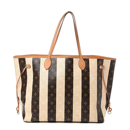 Louis Vuitton Monogram Rayures Neverfull GM 1 of 15