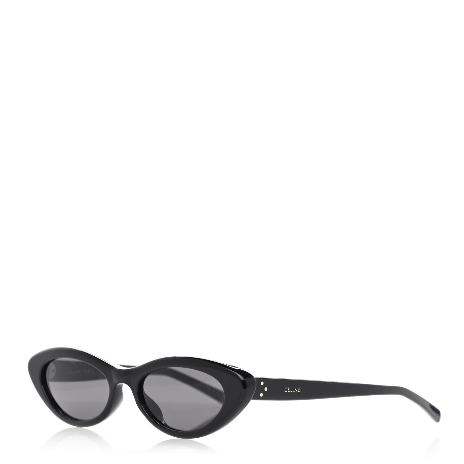 Celine Acetate Cat Eye Sunglasses CL40184U Black 1 of 7