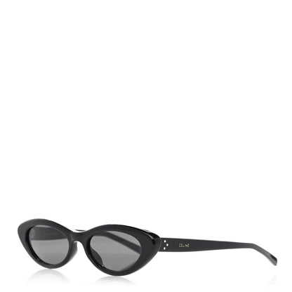 Celine Acetate Cat Eye Sunglasses CL40184U Black 1 of 7