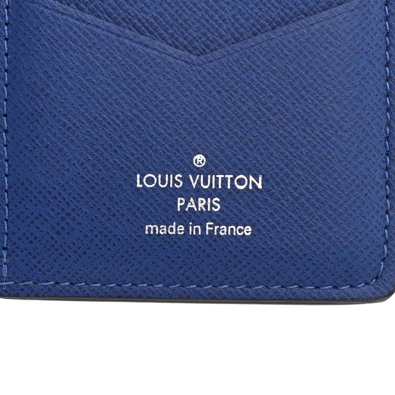 Louis Vuitton Taigarama Pocket Organizer NM Cobalt 6 of 6