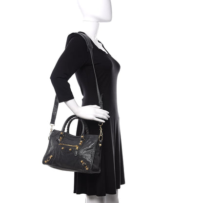 Balenciaga Agneau Giant 12 Gold Hardware S City Gris Fossile 2 of 9