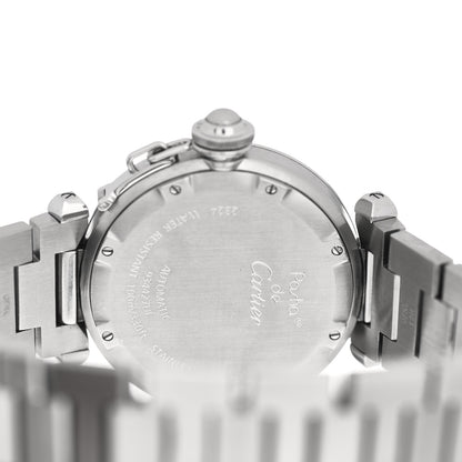 Cartier Stainless Steel 35mm Pasha C Automatic Watch Pink 4 of 4
