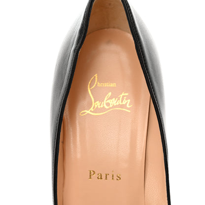 Christian Louboutin Nappa Apostrophy 100 Pumps 39.5 Black 6 of 8