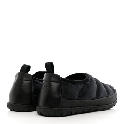 Christian Dior Nylon Oblique Mens Puffy Slippers 42 Black 4 of 9