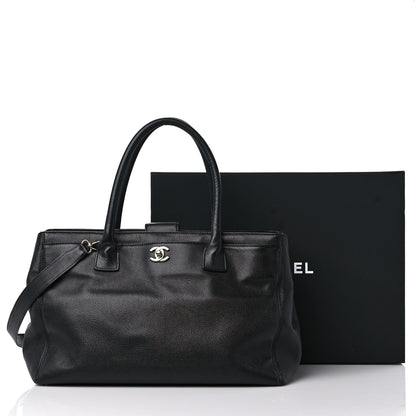 Chanel Calfskin Cerf Executive Shopper Tote Black 24 of 24