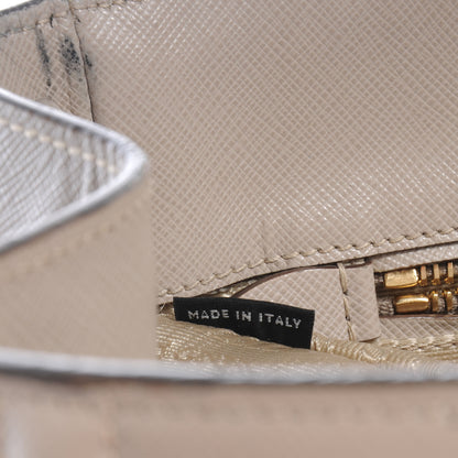 Prada Saffiano Lux Small Tote BN2438 Pomice Argilla 7 of 11