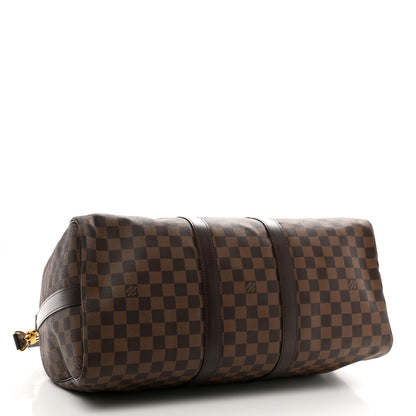 Louis Vuitton Damier Ebene Keepall Bandouliere 45 3 of 10
