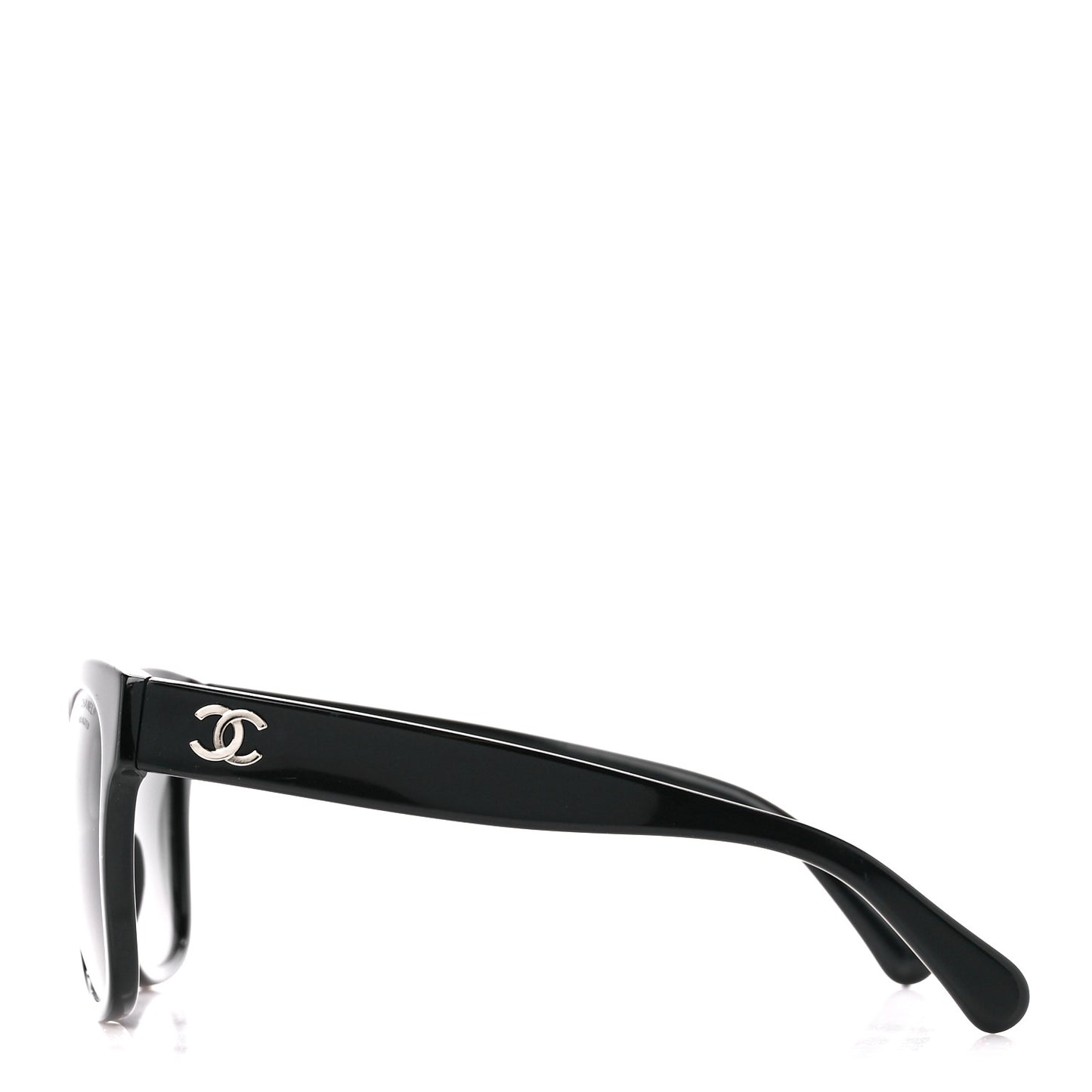 Acetate Polarized Square CC Sunglasses 5380 Black