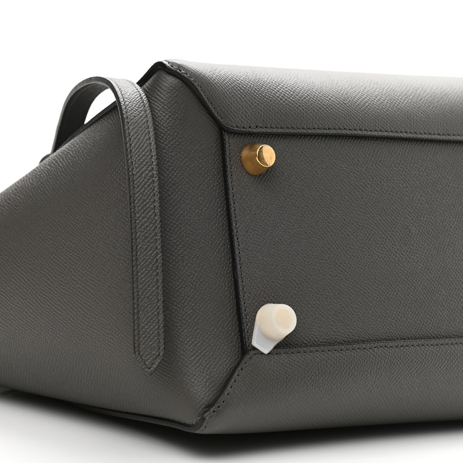 Celine Grained Calfskin Mini Belt Bag Grey 10 of 11
