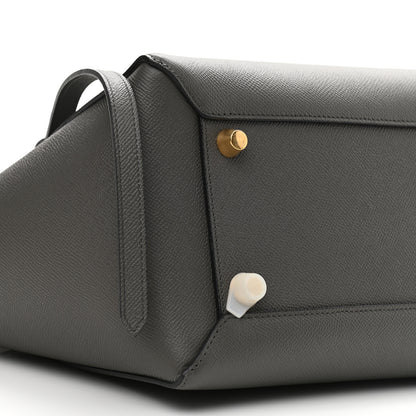 Celine Grained Calfskin Mini Belt Bag Grey 10 of 11