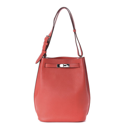 Hermes Togo So Kelly 22 Geranium 1 of 10