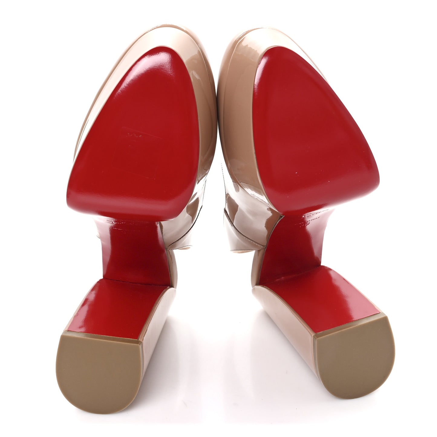 Patent Movida Sling 130 Platform Pumps 39 Nude