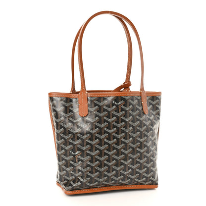Goyard Goyardine Reversible Mini Anjou Black Gold 4 of 9