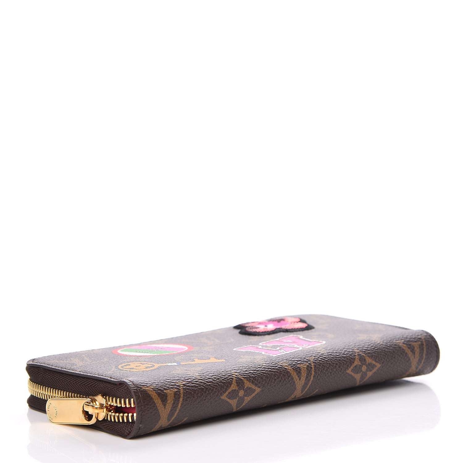 Louis Vuitton Monogram Travel Stickers Zippy Wallet 4 of 8