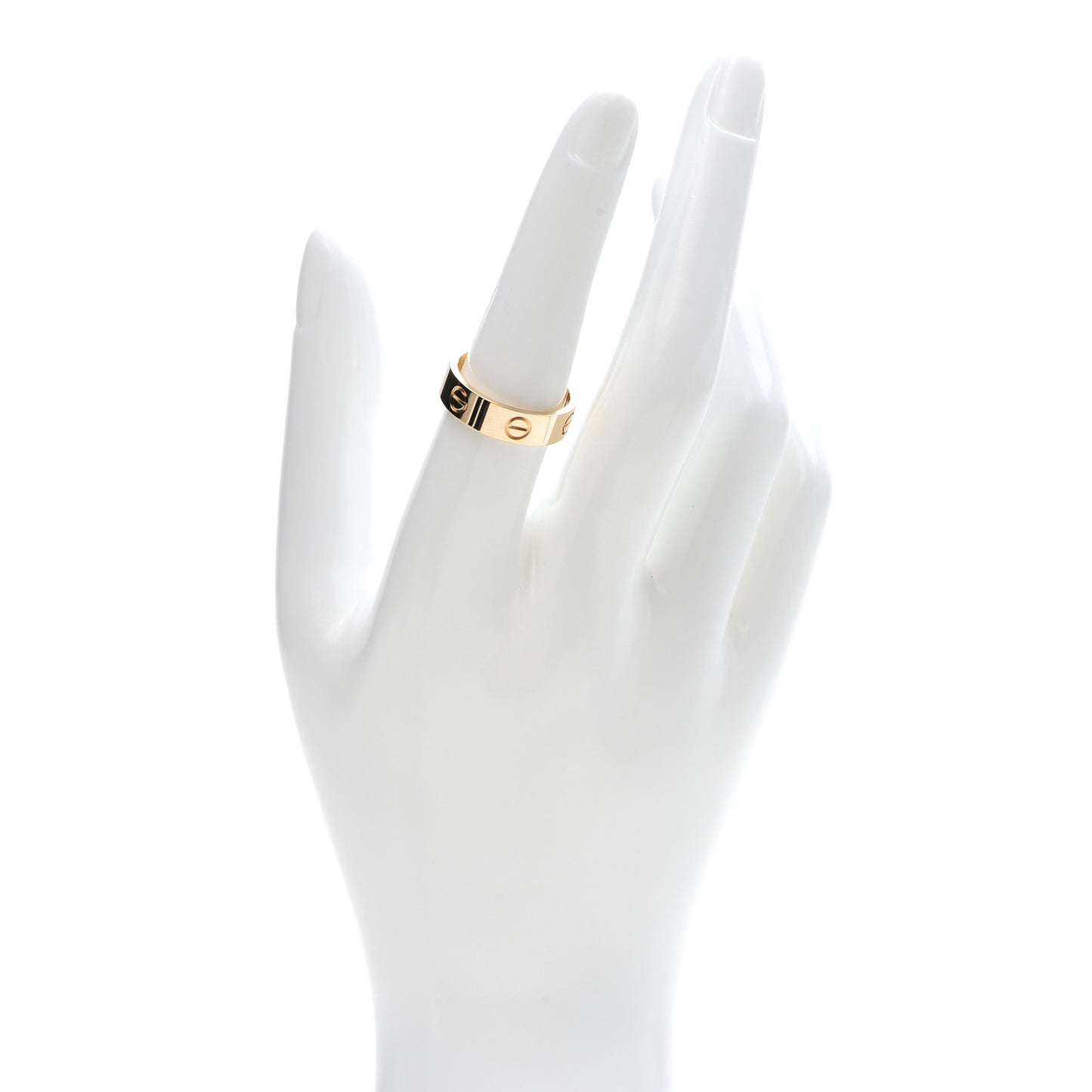 18K Yellow Gold 5.5mm LOVE Ring 56 7.5