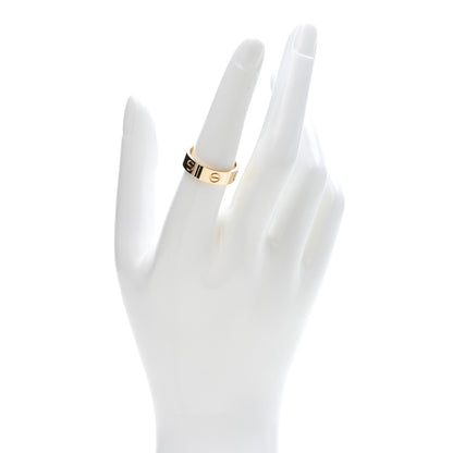 Cartier 18K Yellow Gold 5.5mm LOVE Ring 56 7.5 2 of 4