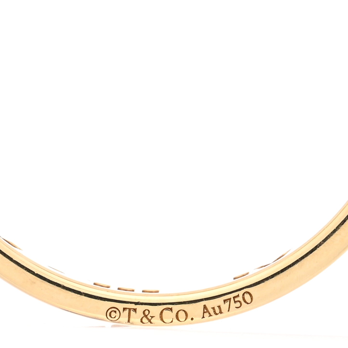 18K Yellow Gold Ruby Atlas Pierced Ring 57 8