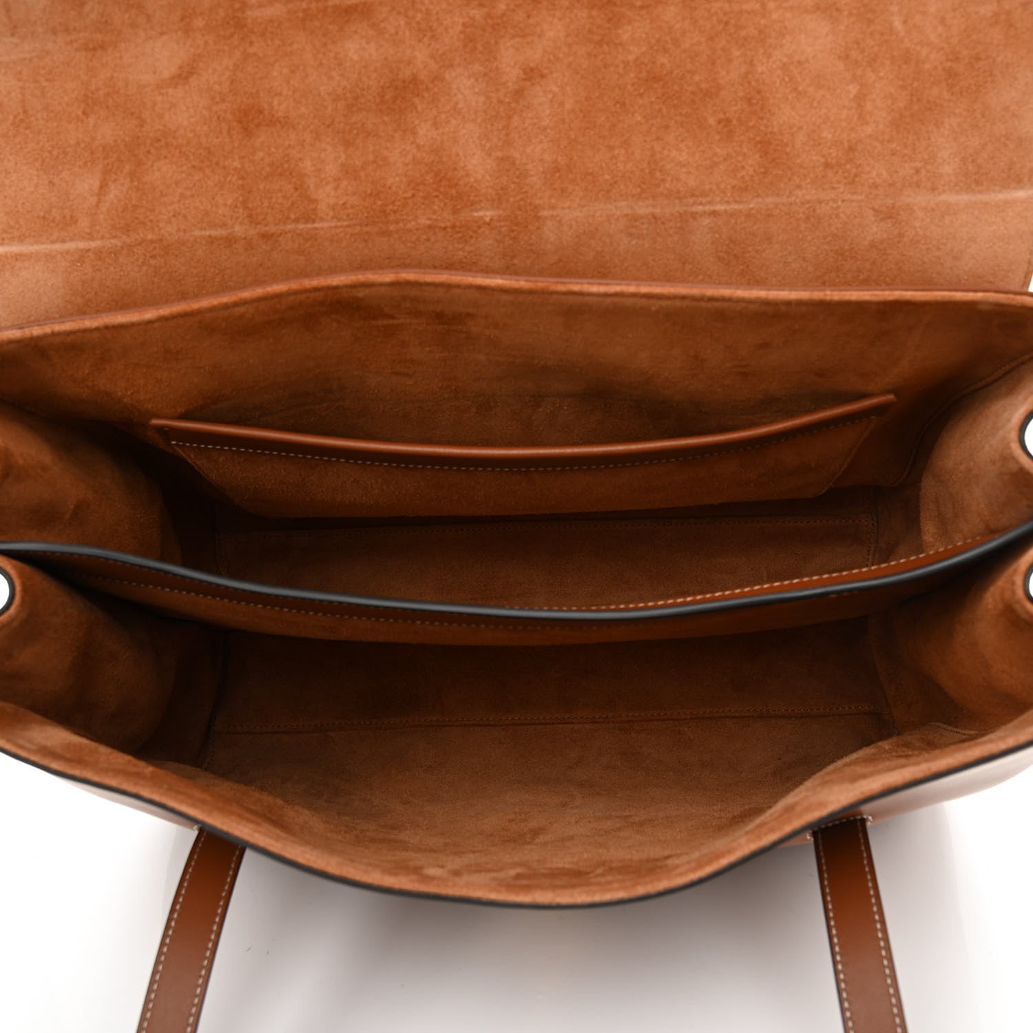 Celine Calfskin Large Soft 16 Bag Tan 5 of 9