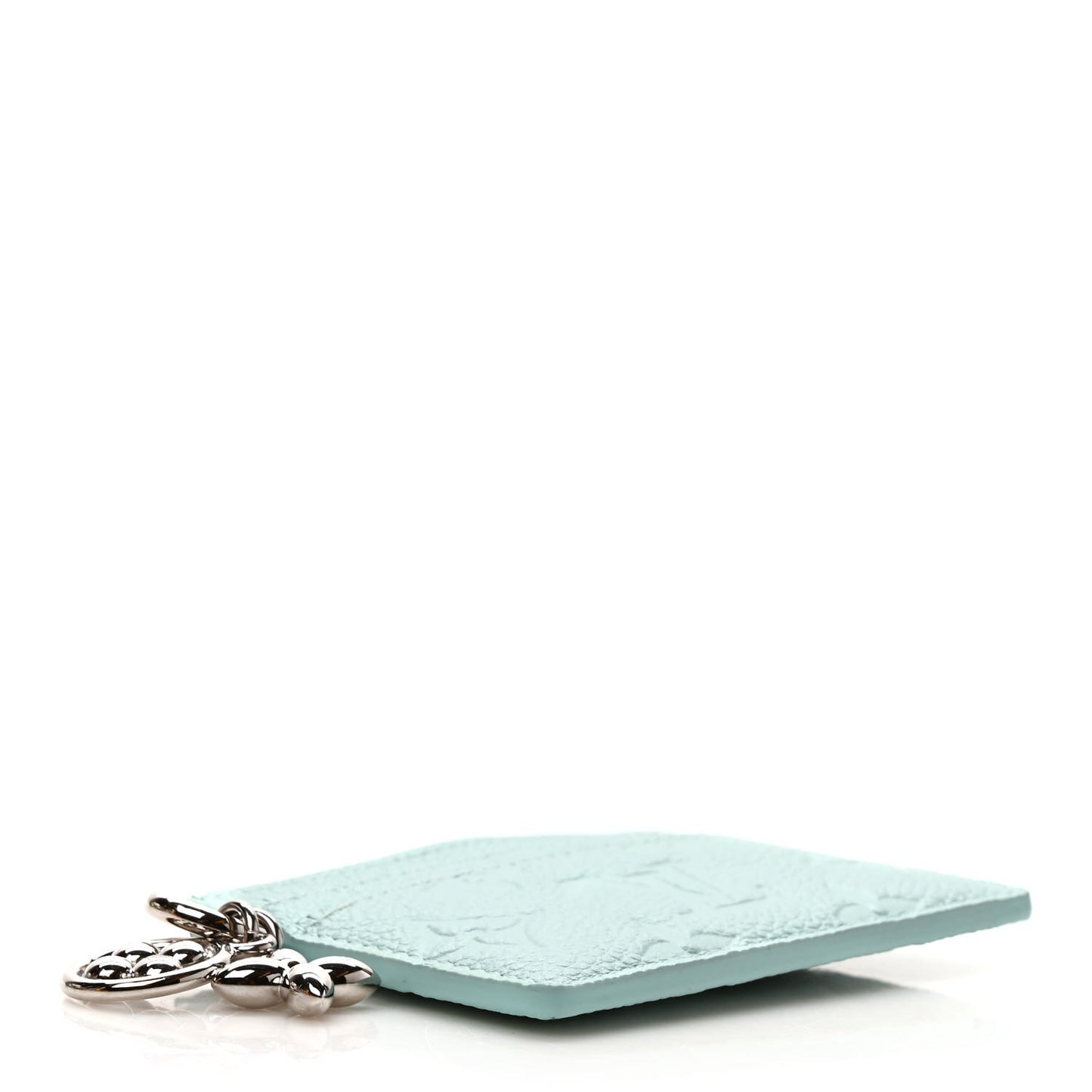 Empreinte Monogram LV Charms Card Holder Pearly Lagoon Turquoise