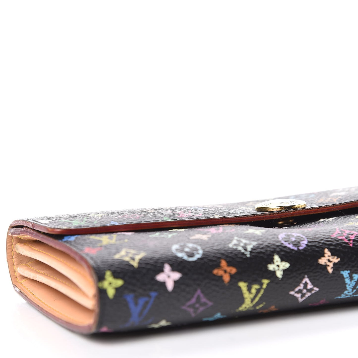 Monogram Multicolor Sarah Wallet Black Grenade