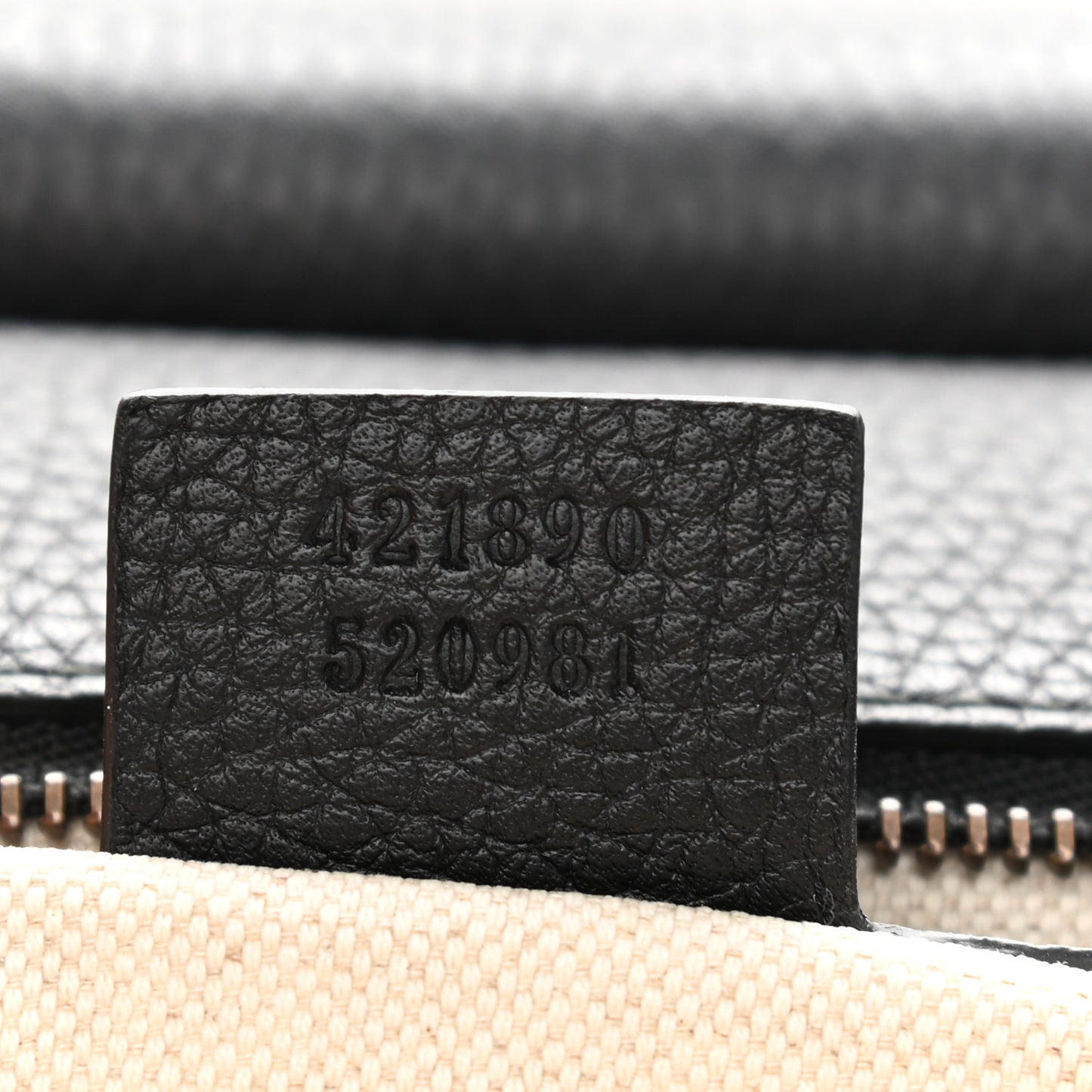 Calfskin Small GG Marmont Top Handle Bag Black