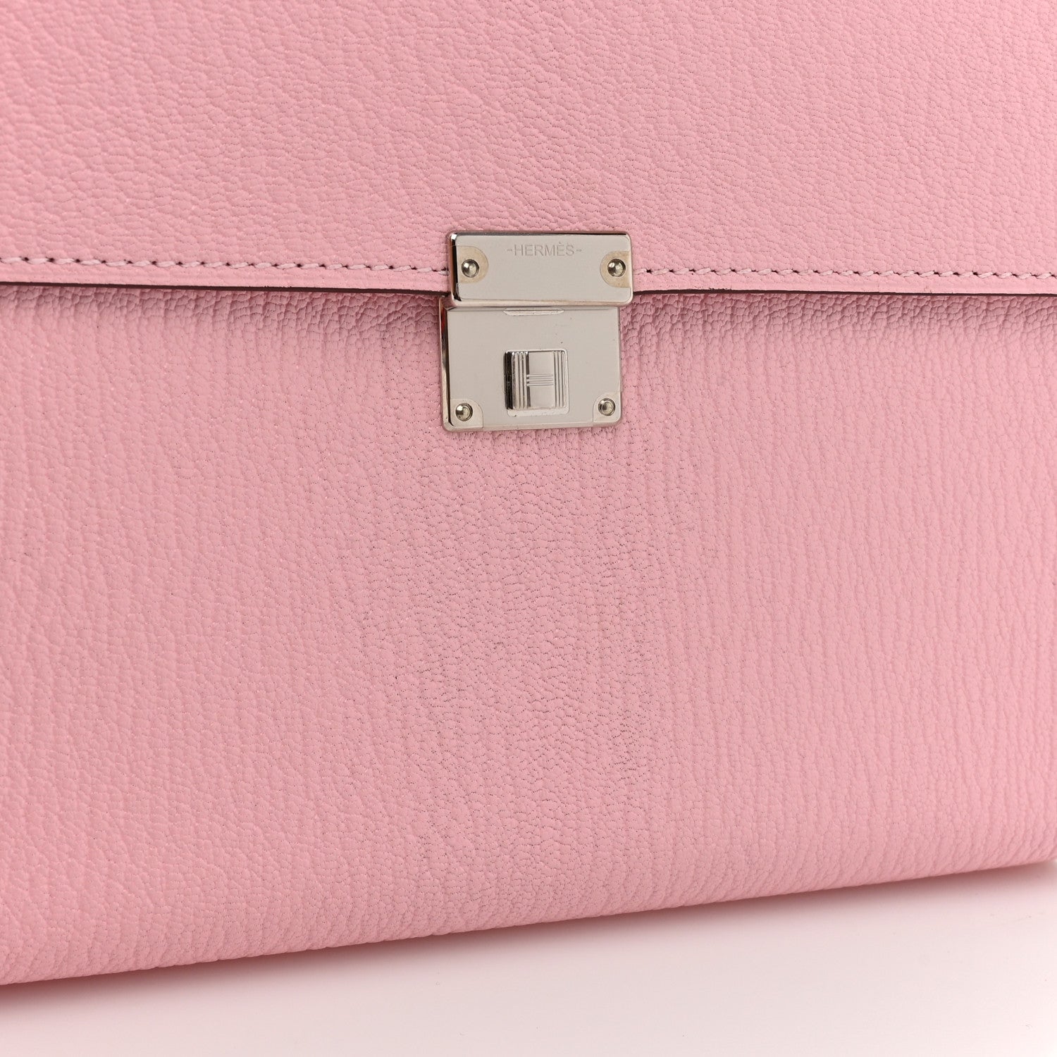 Hermes Chevre Mysore Clic 16 Wallet Rose Sakura 11 of 12