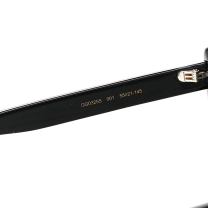Gucci Cat Eye Sunglasses GG 0325S Black 5 of 8