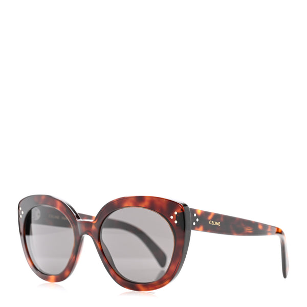 Celine Acetate Sunglasses CL40295l Tortoise 1879244 – FASHIONPHILE